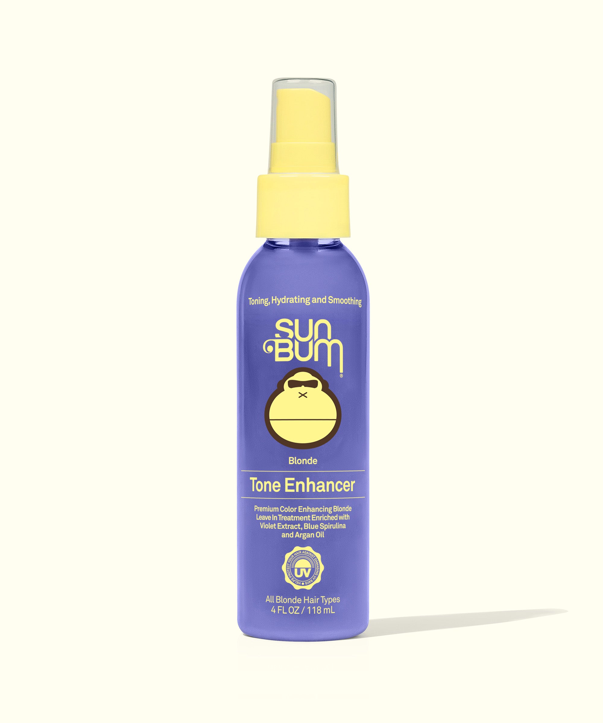 Blonde Tone Enhancer with Violet Extract and Argan Oil by Sun Bum.