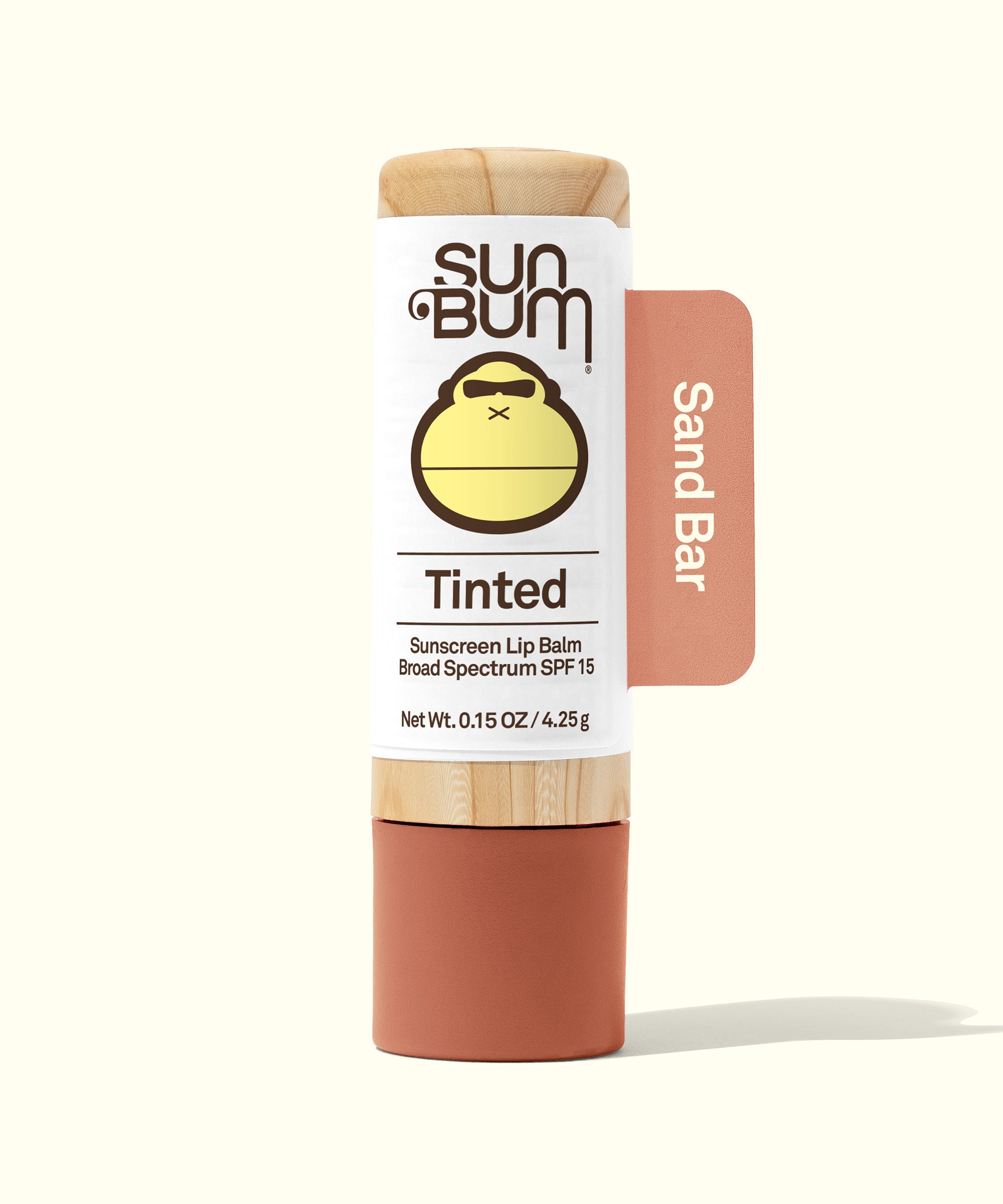 Tinted SPF 15 Lip Balm - Sand Bar for a touch of color and sun protection, Sun Bum