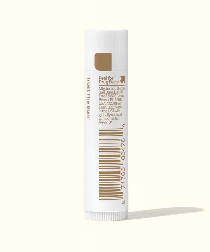 Mineral SPF 30 Sunscreen Lip Balm, fragrance-free zinc-based protection for your lips, by Sun Bum.